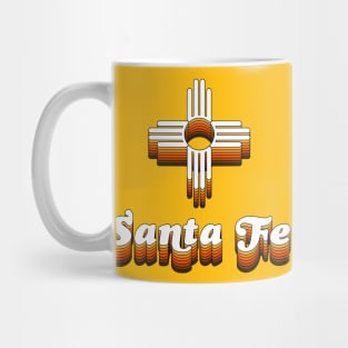 Santa Fe // Retro New Mexico Pride Mug